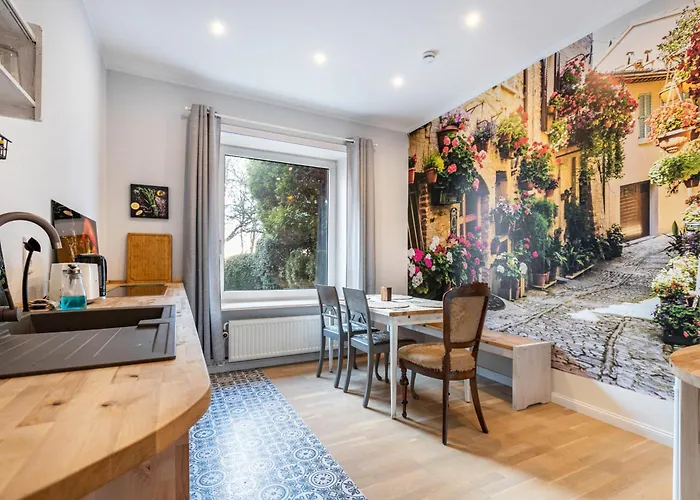 Apartamento Haevn Am Meer,blau-u Rauchquarz