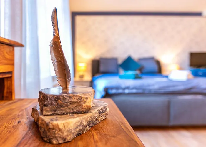 Haevn Am Meer,blau-u Rauchquarz Appartement