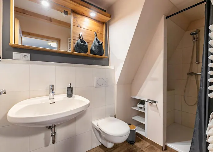 Apartamento Haevn Am Meer,blau-u Rauchquarz